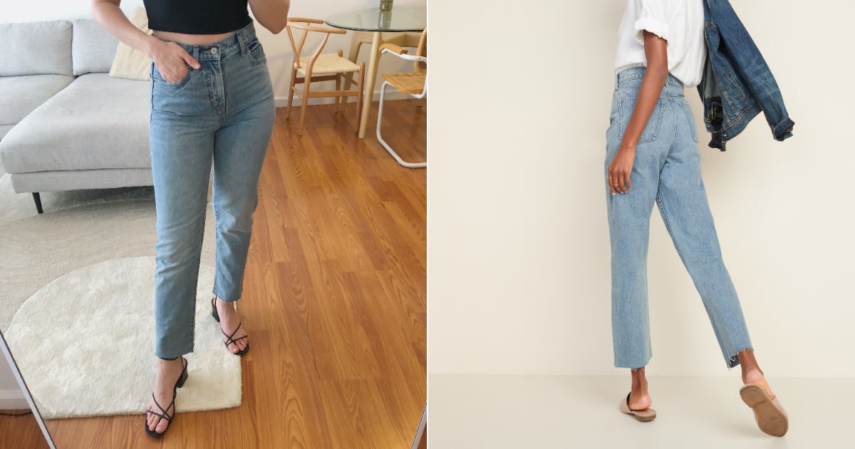 Best High-Waisted Jeans From Old Navy | Editor Review | POPSUGAR Fashion