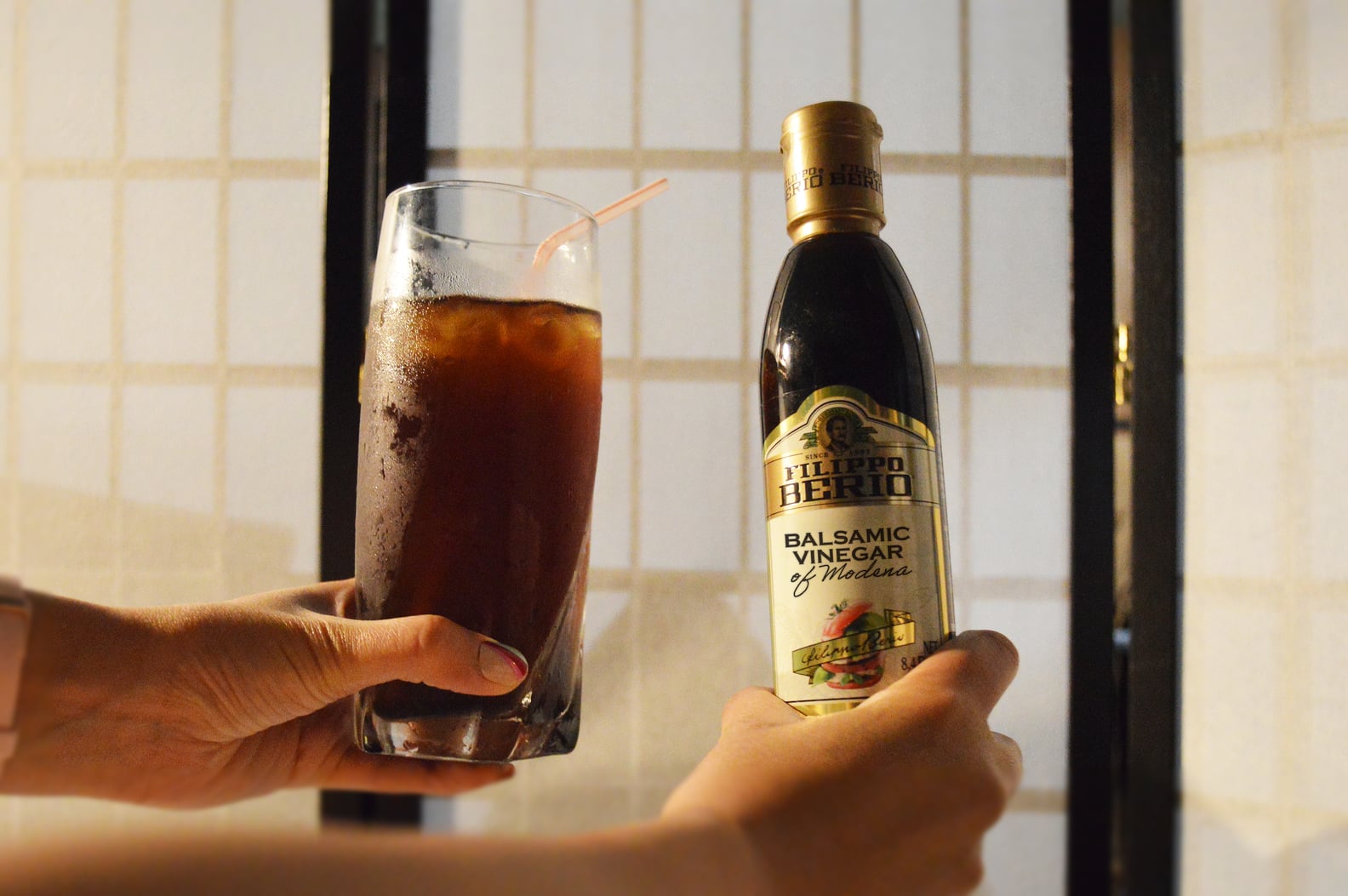 I Tried TikTok's Balsamic Vinegar and Seltzer "Healthy Coke" PS UK Food