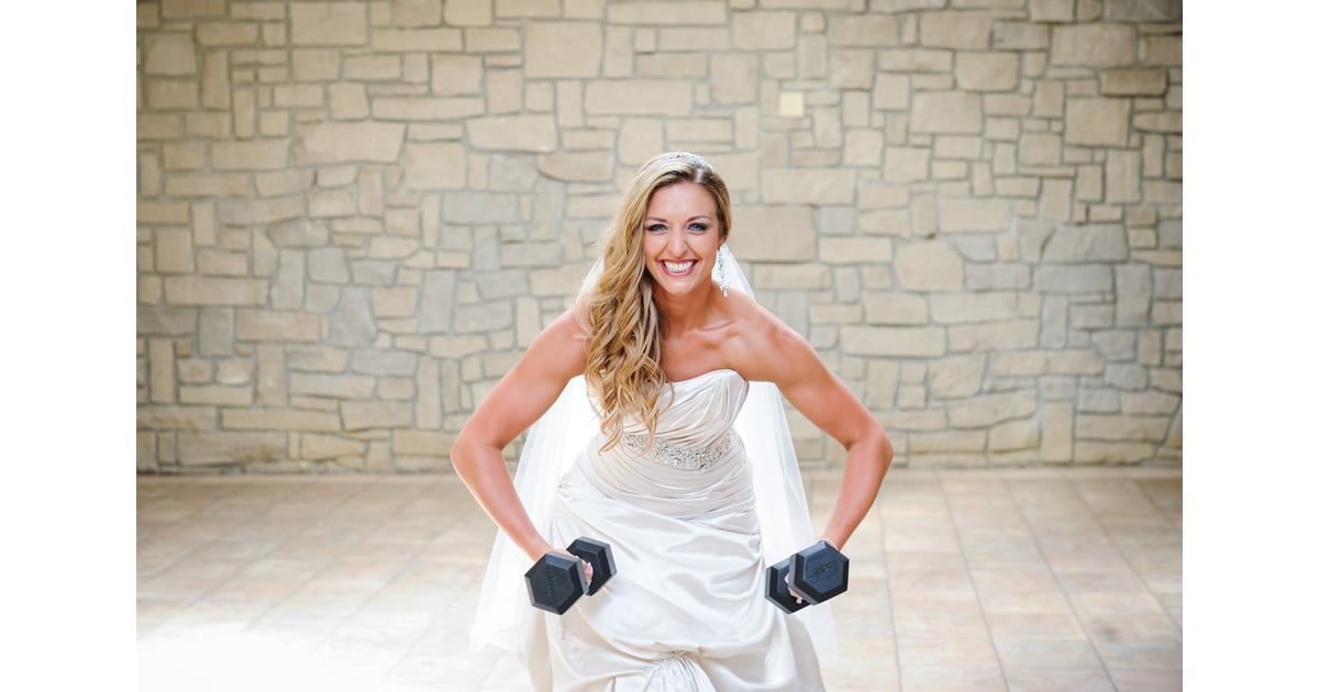 FitnessThemed Wedding POPSUGAR Fitness Photo 7