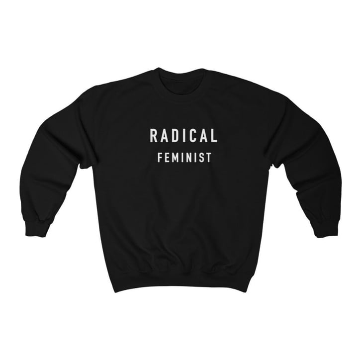 Radical Feminist David Rose Sweatshirt | Schitt's Creek David Rose ...