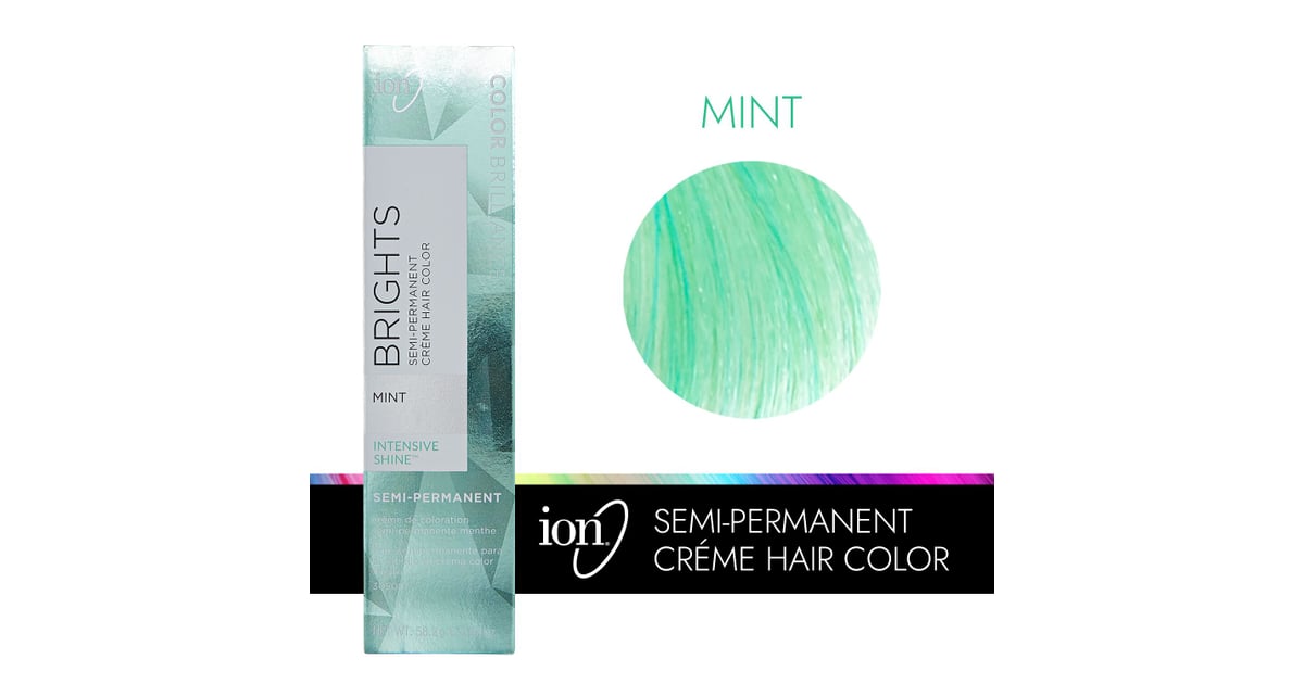 Color Brilliance by ion Mint Semi Permanent Hair Color | Forget Millennial Pink, These Dreamy Mint Buys Are Here to Refresh Your Vibe | POPSUGAR Beauty Photo 13 Color Brilliance by ion Mint Semi Permanent Hair Color | Forget Millennial Pink, These Dreamy Mint Buys Are Here to Refresh Your Vibe | POPSUGAR Beauty Photo 13