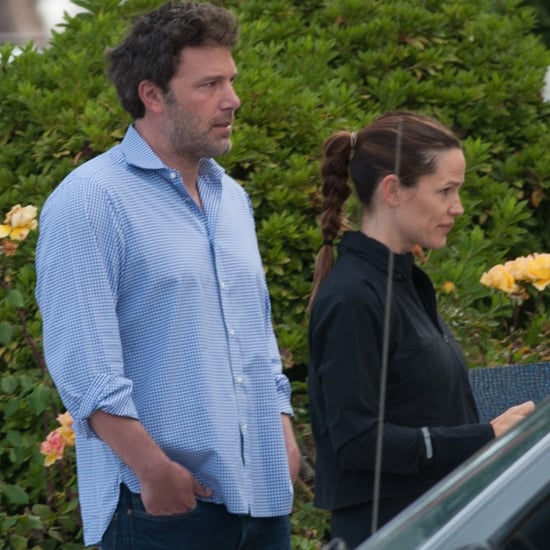 Ben Affleck and Jennifer Garner at Kids' School Sept. 2016