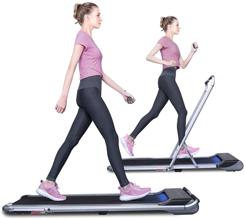 A Well-Reviewed Treadmill: Rhythm Fun Portable Folding Treadmill