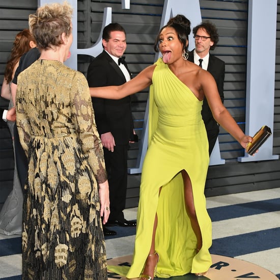 Tiffany Haddish and Frances McDormand at the Oscars 2018