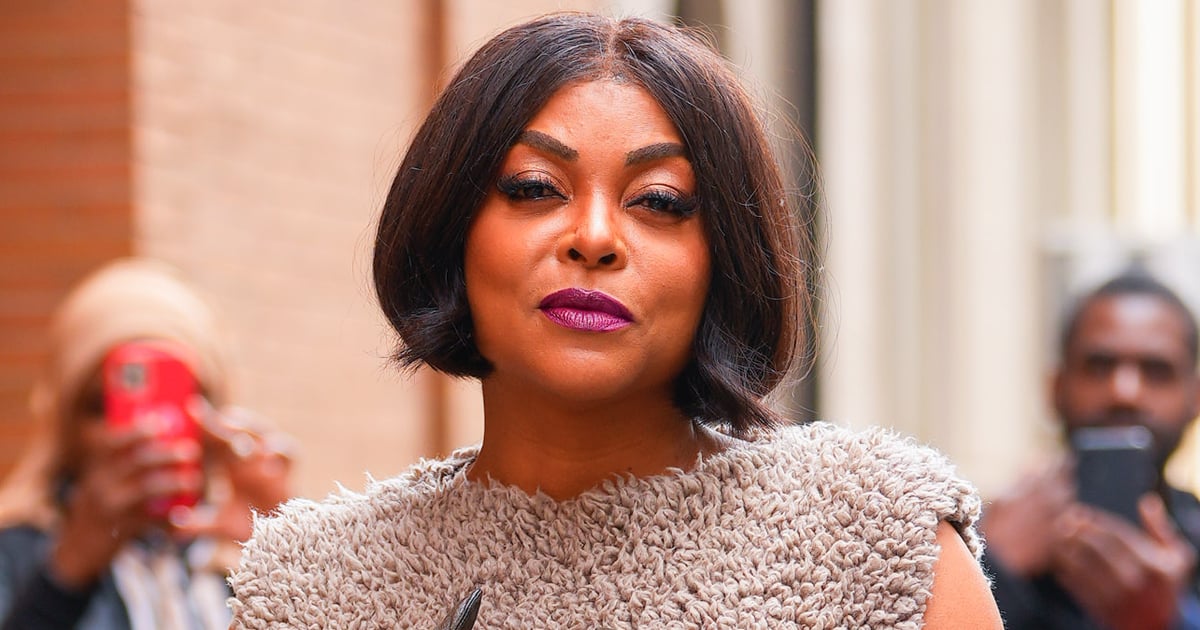 Taraji P. Henson’s Marc Jacobs Platforms in NYC