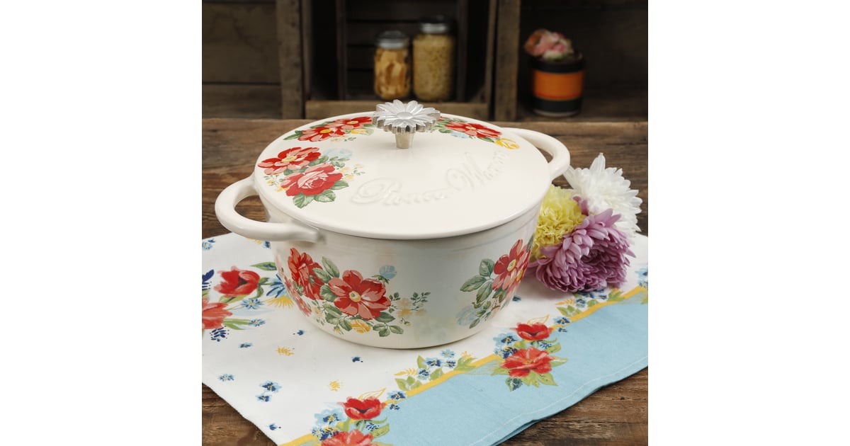 The Pioneer Woman ThreeQuart Enameled Cast Iron Casserole The