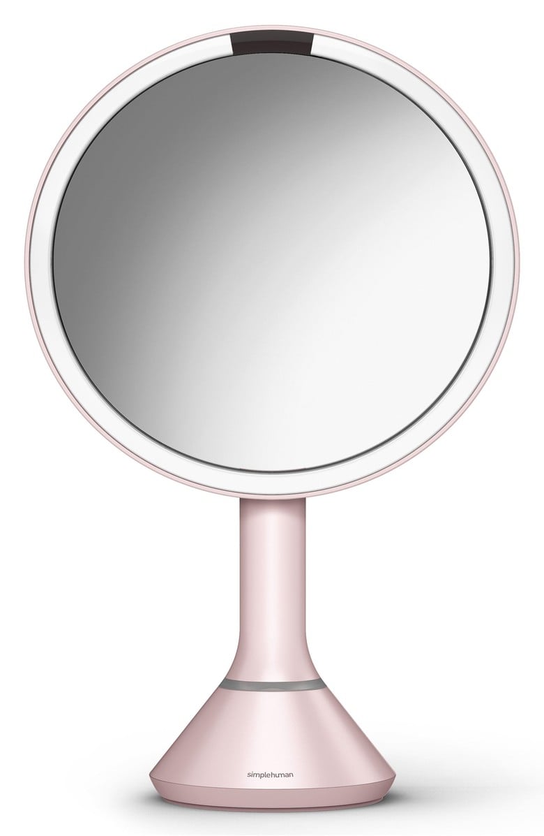 SimpleHuman Eight Inch Sensor Mirror With Brightness Control