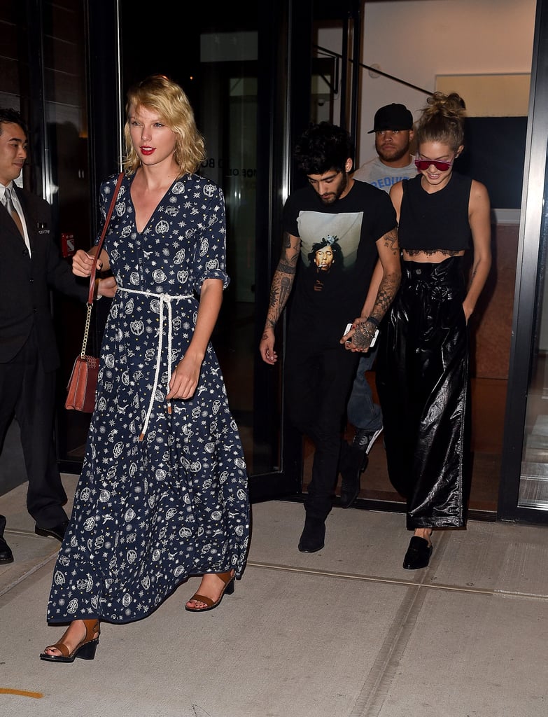 Taylor Swift, Gigi Hadid, and Zayn Malik Out in NYC 2016