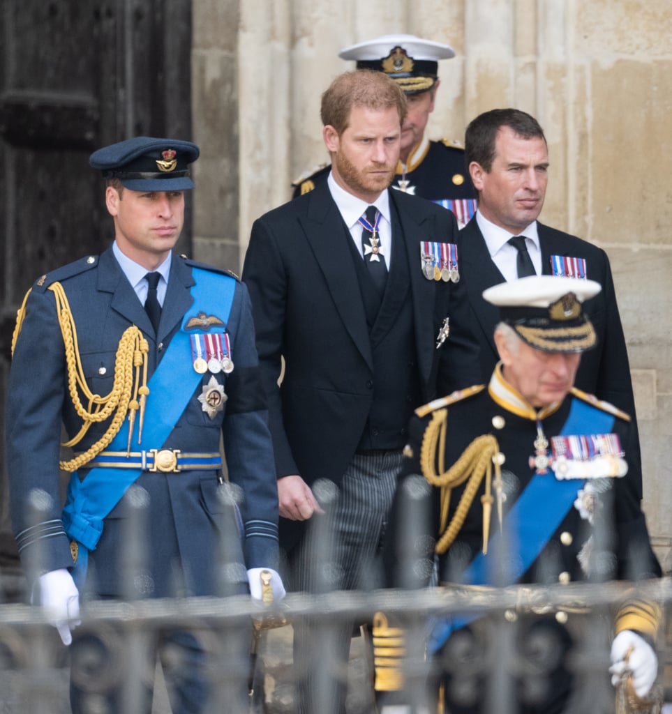 William and Harry took part in Queen Elizabeth II's funeral in September 2022.