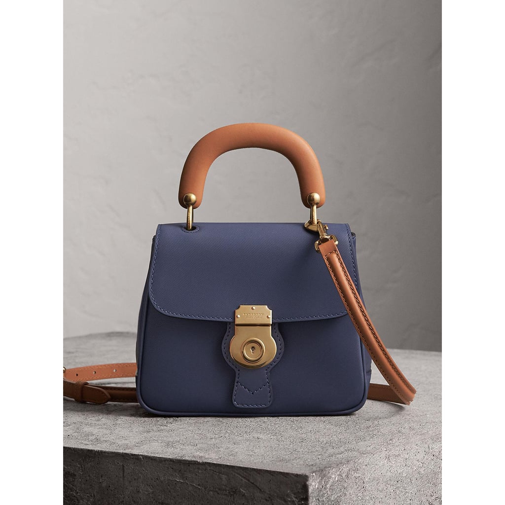 Burberry Trench Leather Top Handle Bag