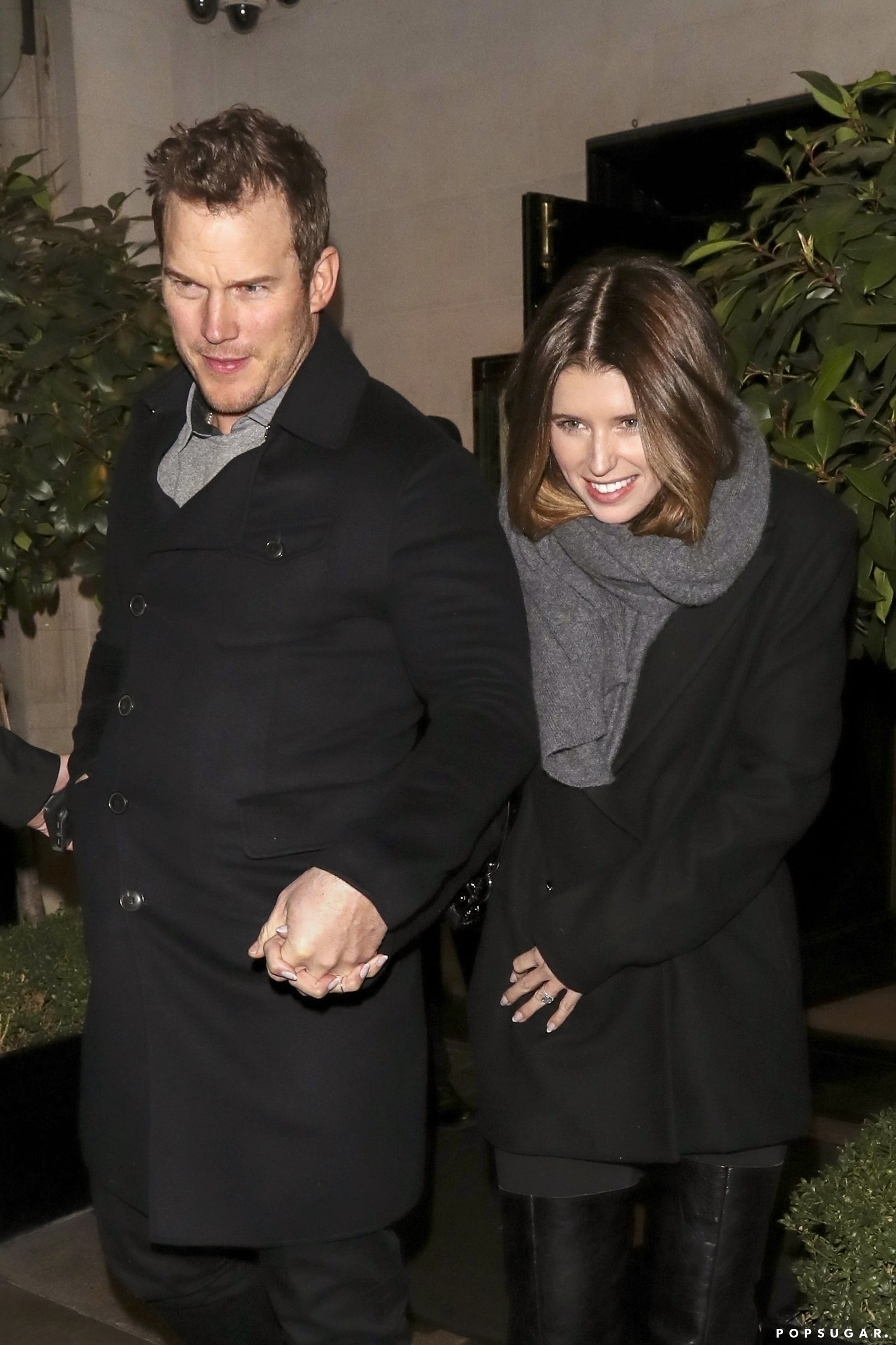 Chris Pratt And Katherine Schwarzenegger If These Pda Moments Are Any Indication Stars Certainly Felt The Love This Year Popsugar Celebrity Photo 68
