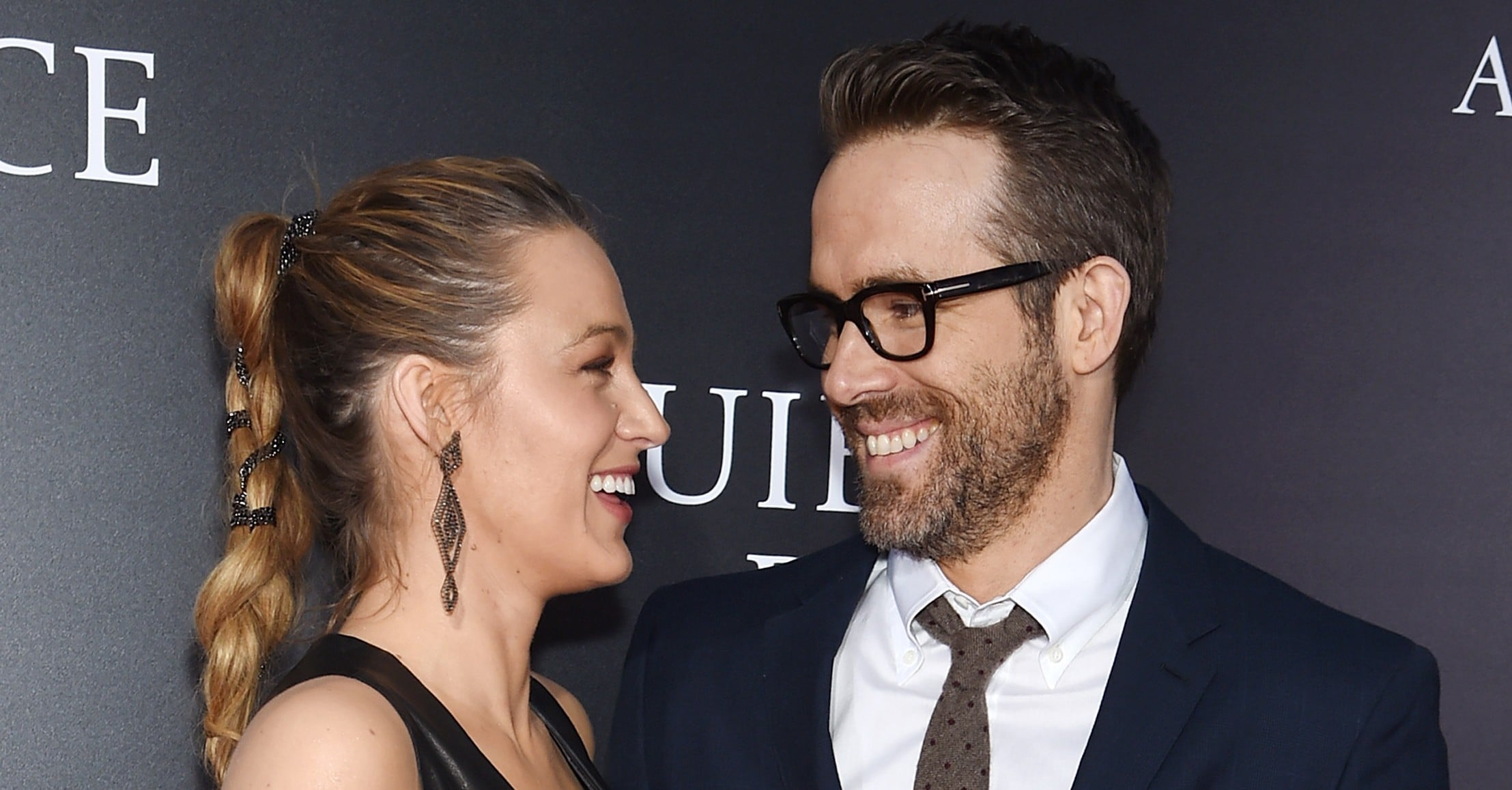 Blake Lively and Ryan Reynolds at A Quiet Place Premiere PS Celebrity