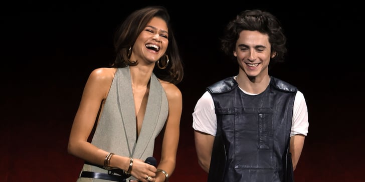 Zendaya and Timothée Chalamet Pictures | POPSUGAR Celebrity