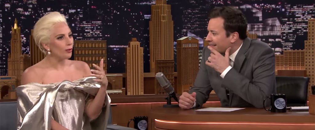 Lady Gaga on Tonight Show October 2015