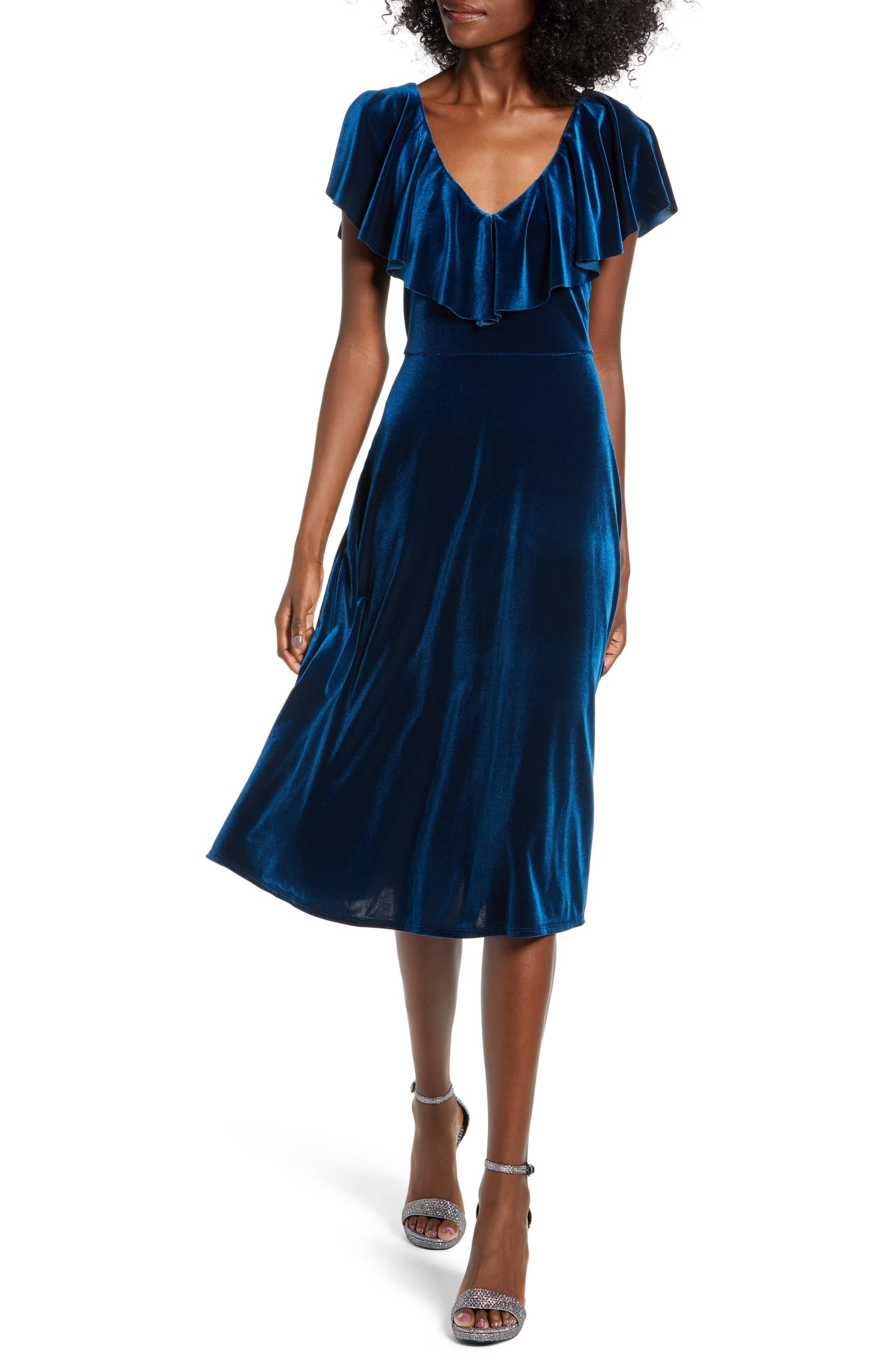 june and hudson velvet dress