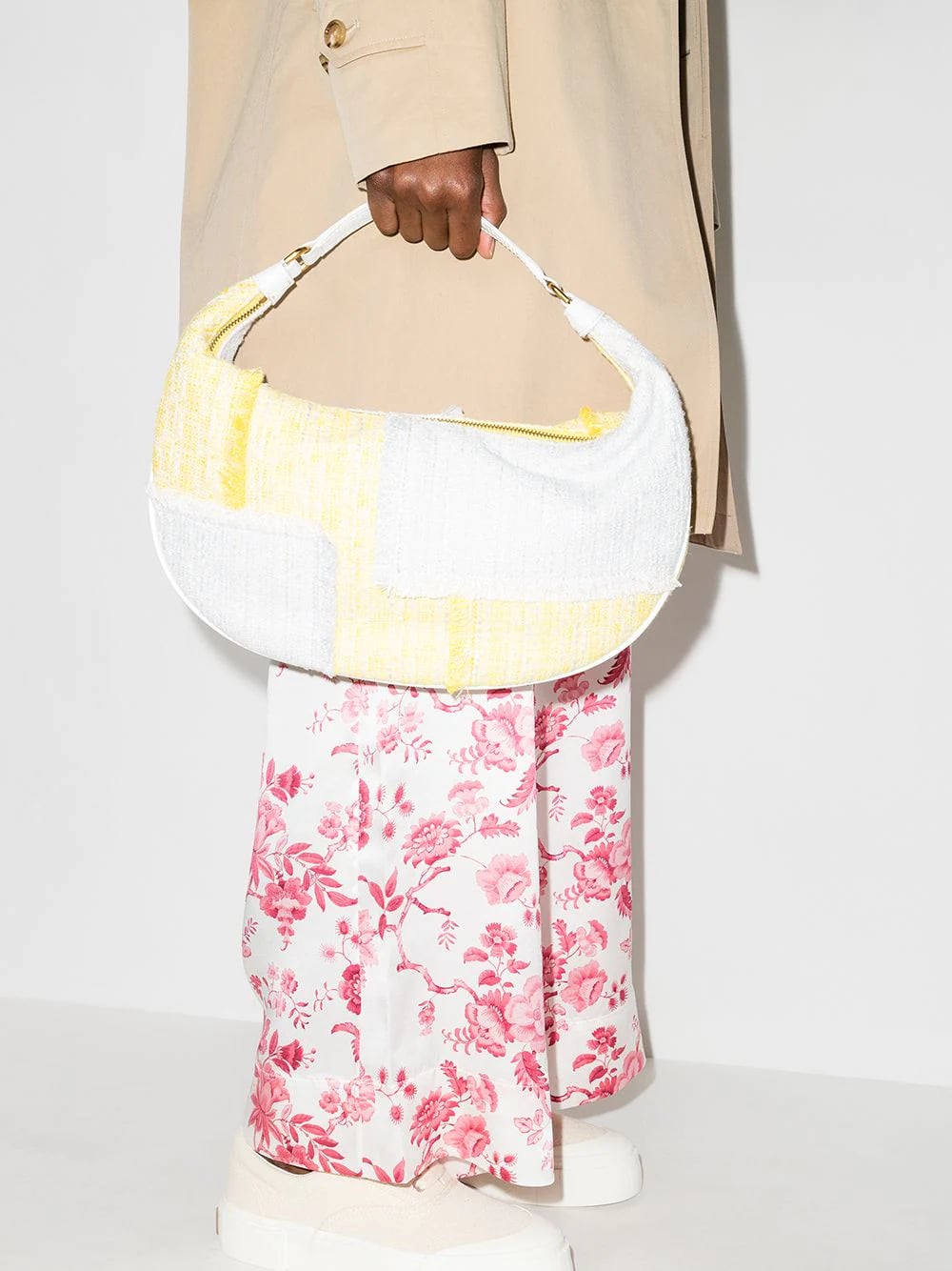 STAUD Sasha Tweed Shoulder Bag  16 Bags We Really Love on Sale