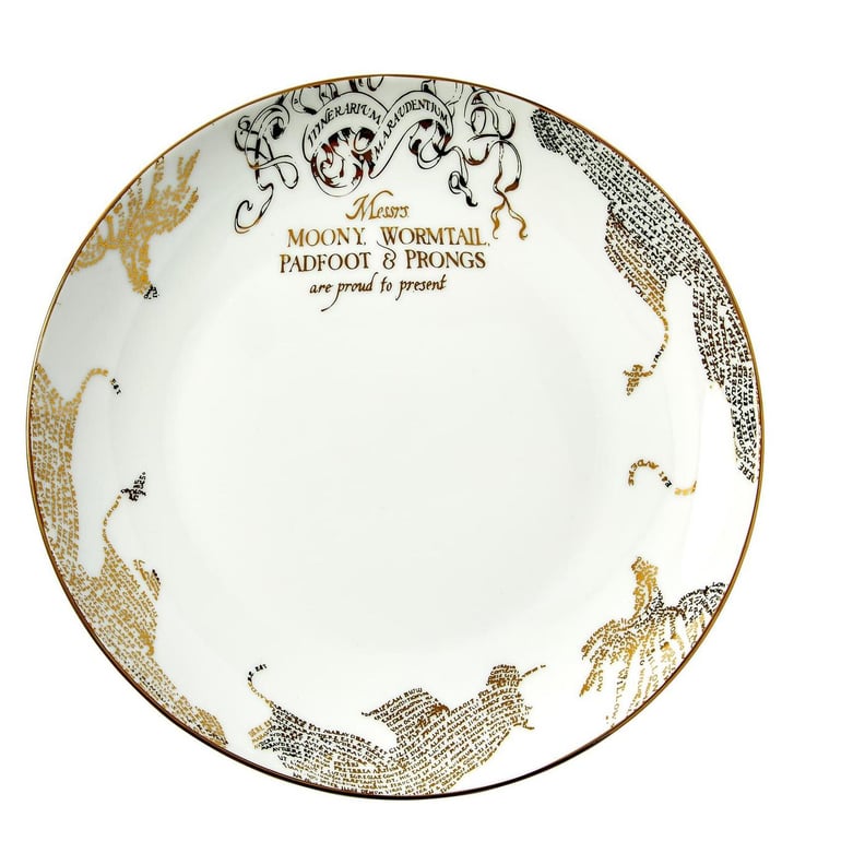 Target's Harry Potter Dinnerware Set Also Has a Marauder's Map Dinner Plate