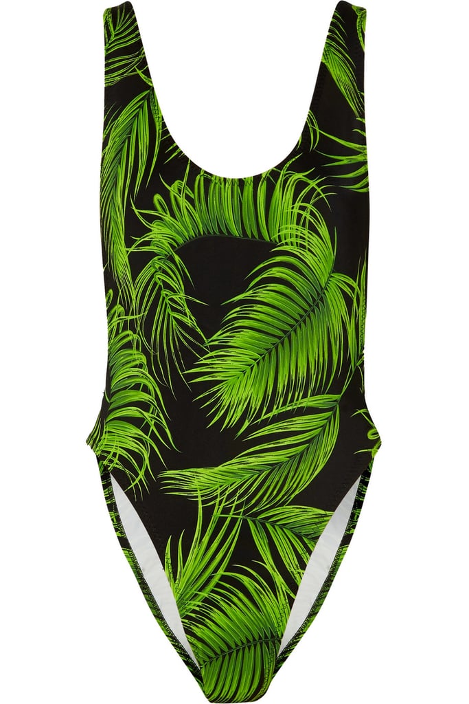 Norma Kamali Marissa Printed Swimsuit