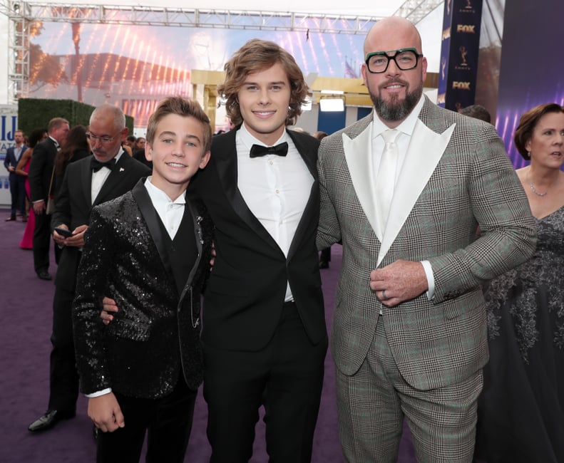 Parker Bates at the 2019 Emmys