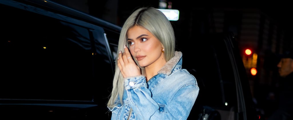Kylie Jenner's Denim Jumpsuit November 2018