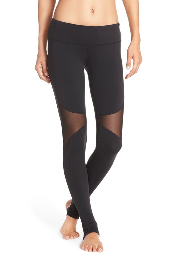 Alo Yoga Coast Mesh Inset Stirrup Leggings