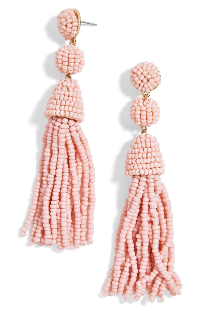 BaubleBar Granita Beaded Tassel Earrings