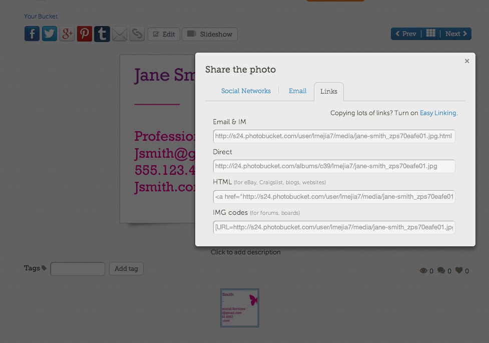 Step 2: Upload the Photo to an Image-Hosting Site