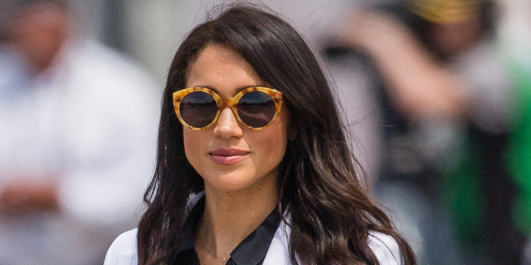 Meghan Markle Wearing Illesteva Sunglasses October 2018