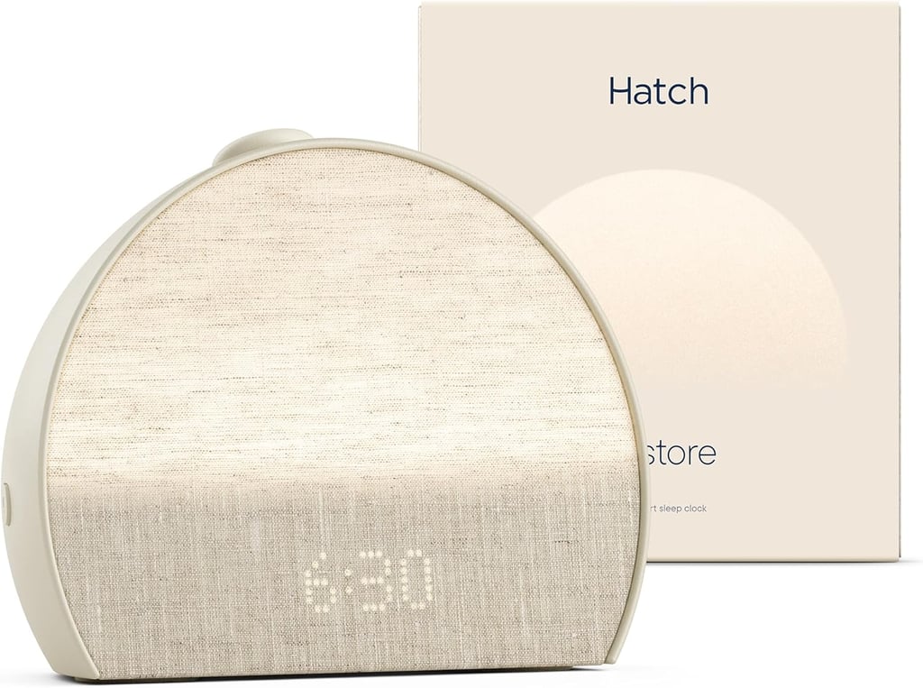 Hatch Restore 3 Sunrise Clock ($170)
You've probably come across this sunrise-mimicking alarm clock on TikTok, hailed as a more natural way to wake up. It also doubles as a sound and light machine. Learn more via our review of the Hatch Restore Sound Machine.
Editor Quote: "If you're someone who already uses a sound machine to fall asleep and loves the idea of a sunrise alarm clock, this device will be a great match for you to cut down on gadgets. Additionally, it's suitable for anyone looking to improve their night and morning routines as it creates a personalized 10-step system allowing you to do so." — Haley Lyndes, former shopping writer