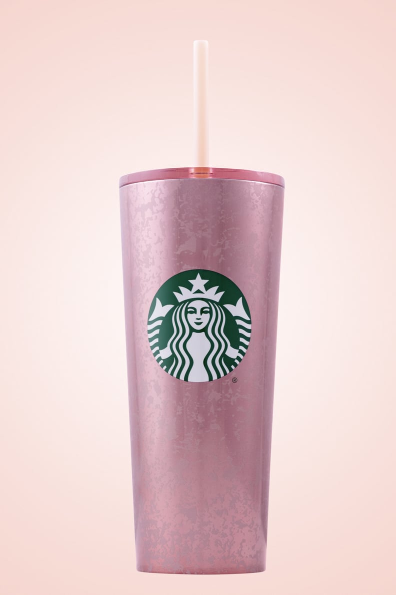 Starbucks Pink Mercury Flake Cold Cup