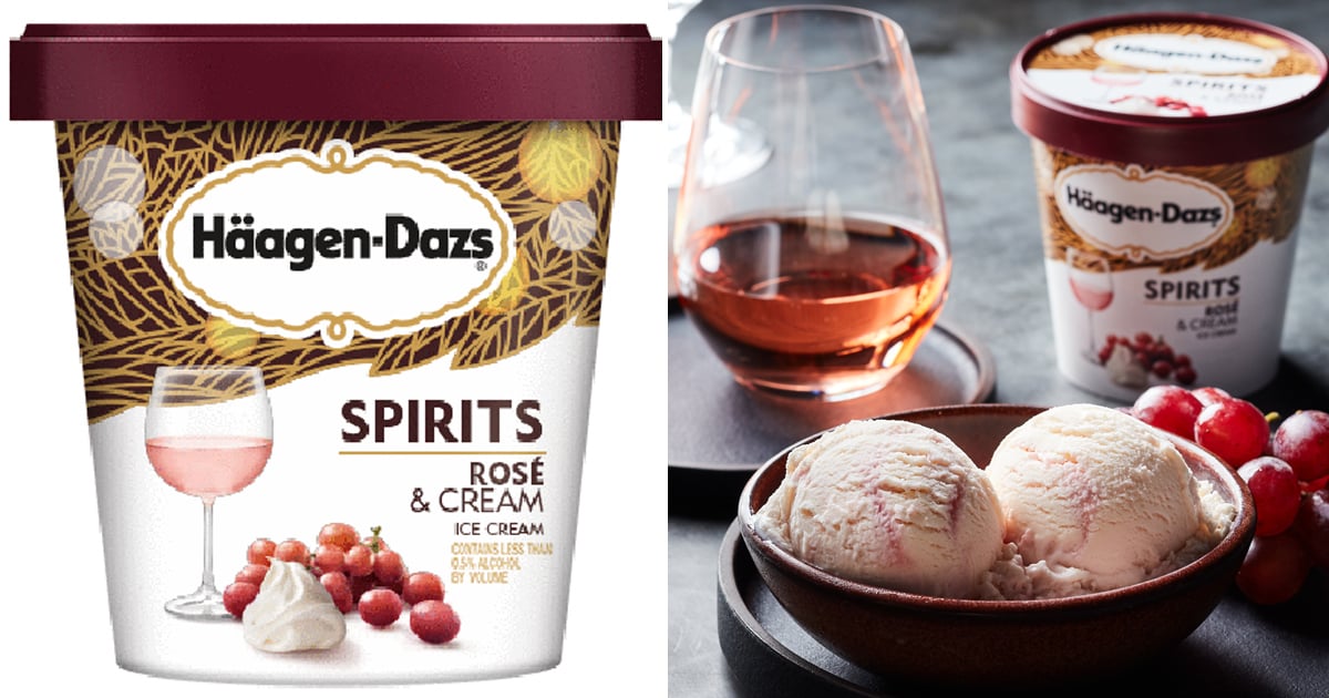 Häagen-Dazs Is Releasing Rosé- and Whiskey-Infused Ice Cream | POPSUGAR Food