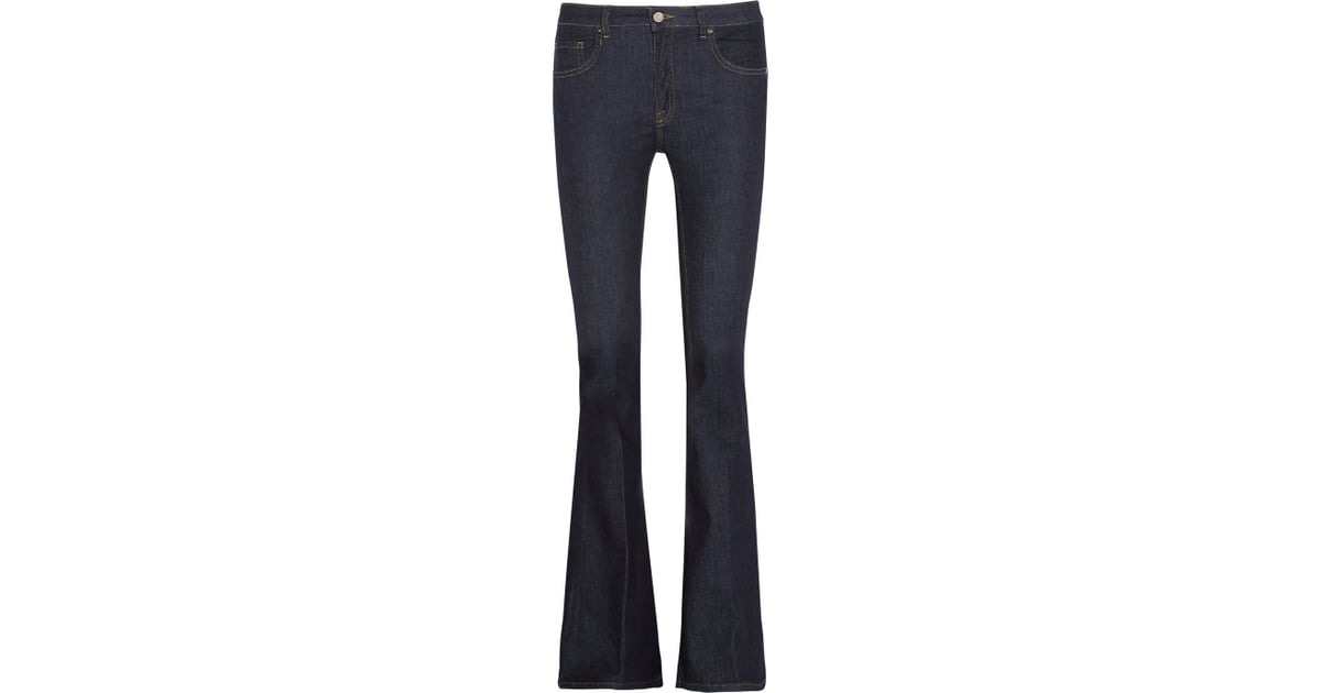 Victoria Beckham Denim Flare high-rise jeans ($320) | Fall Denim Trends ...