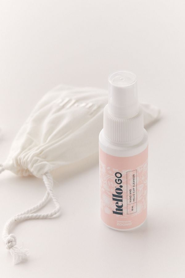 The Hello Cup Hello Go Menstrual Cup Cleanser