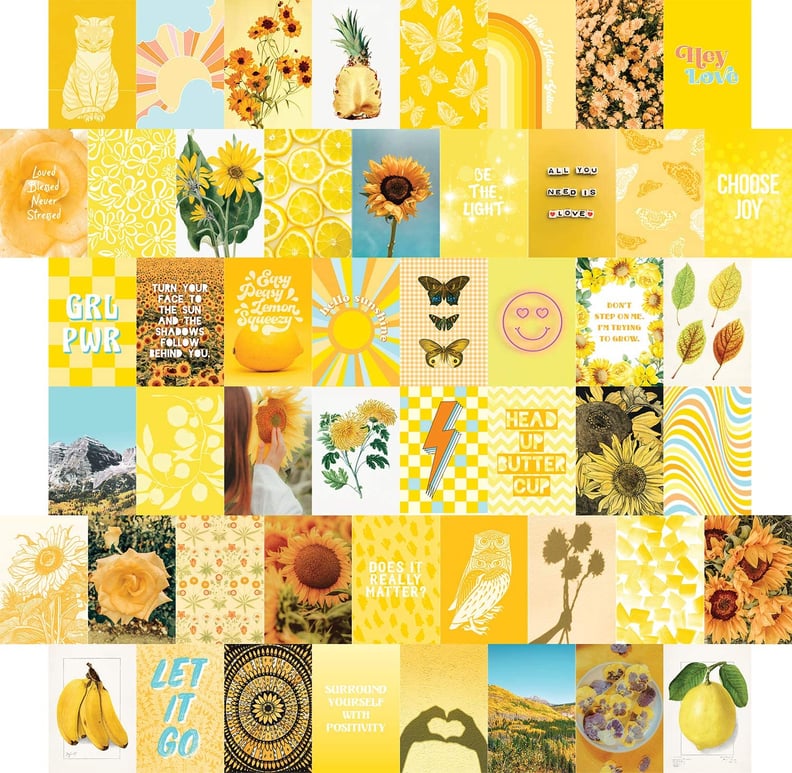 Yellow Wall Collage Kit