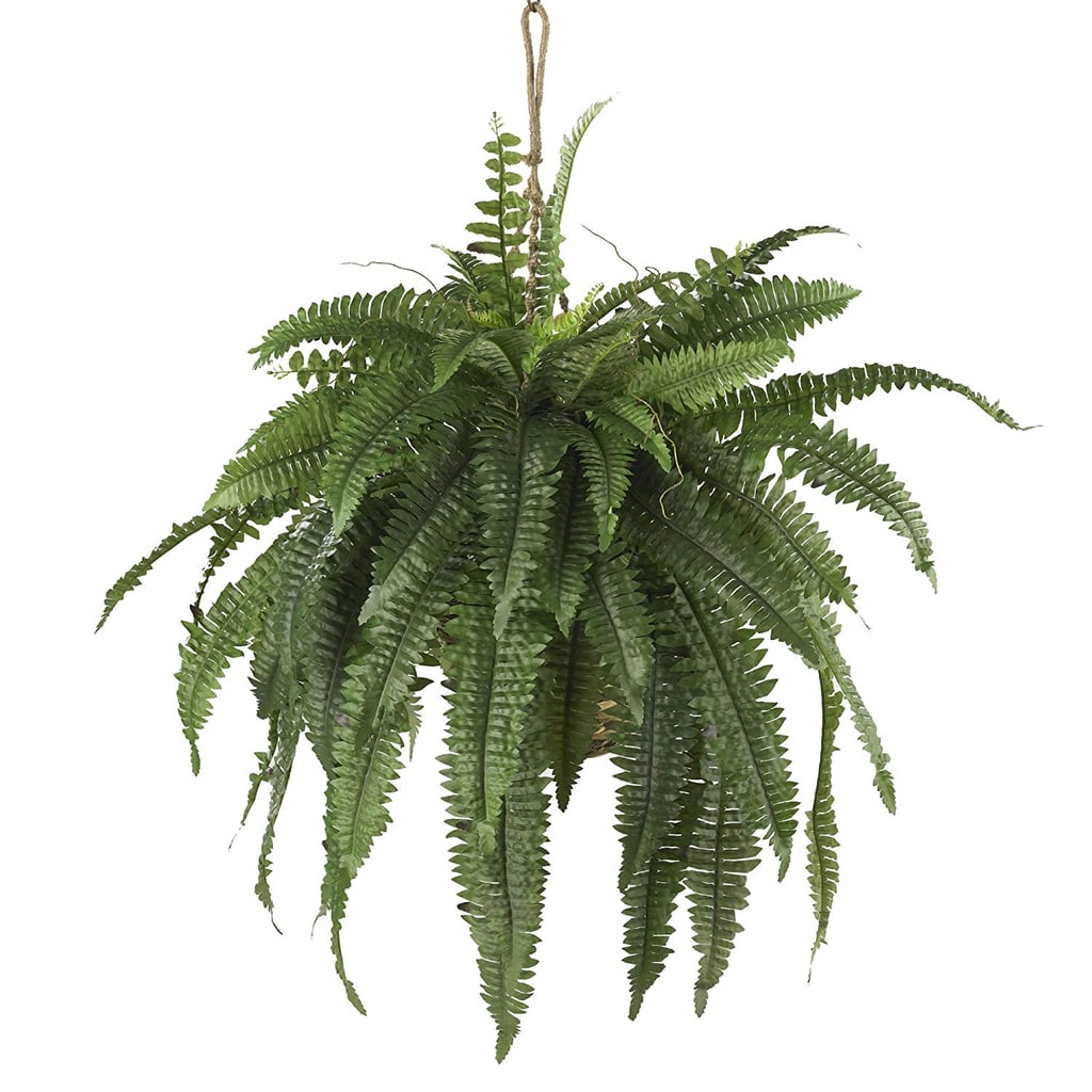 Nearly Natural Boston Fern Hanging Basket