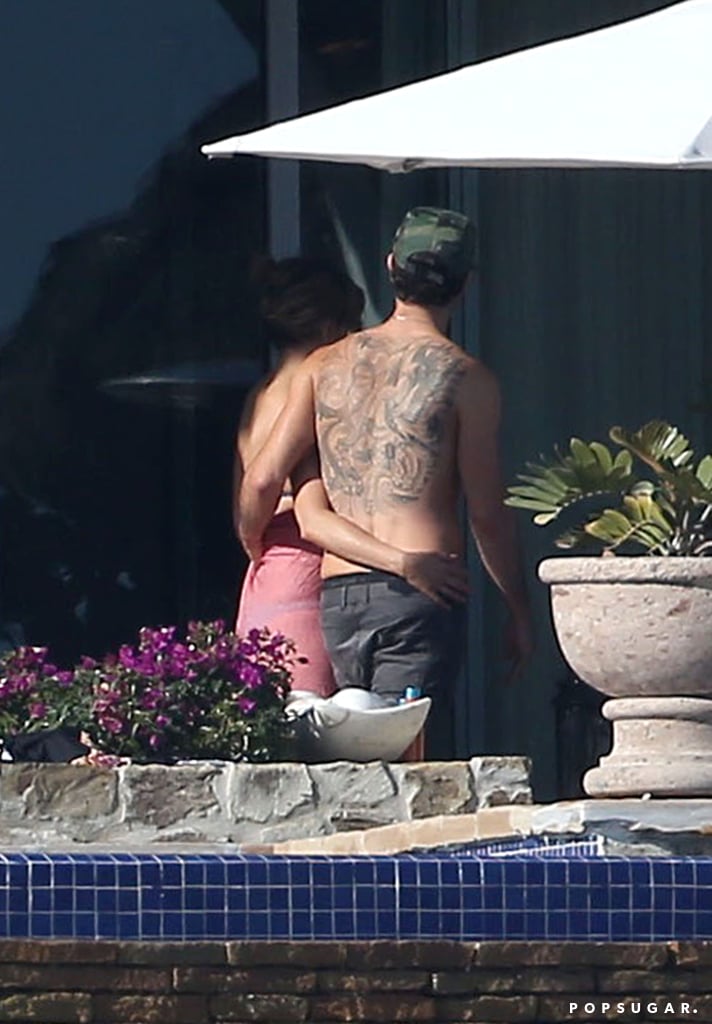 Jennifer Aniston and Justin Theroux in Mexico February 2017