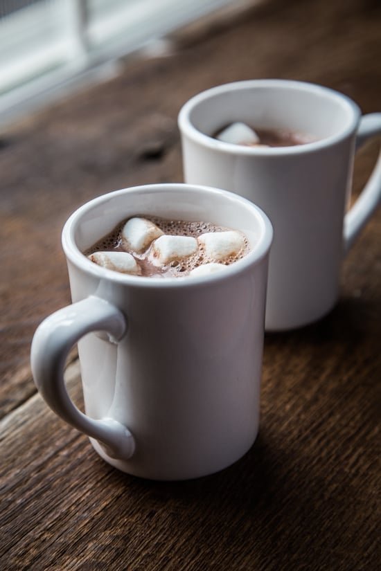 Stovetop Spiked Hot Chocolate