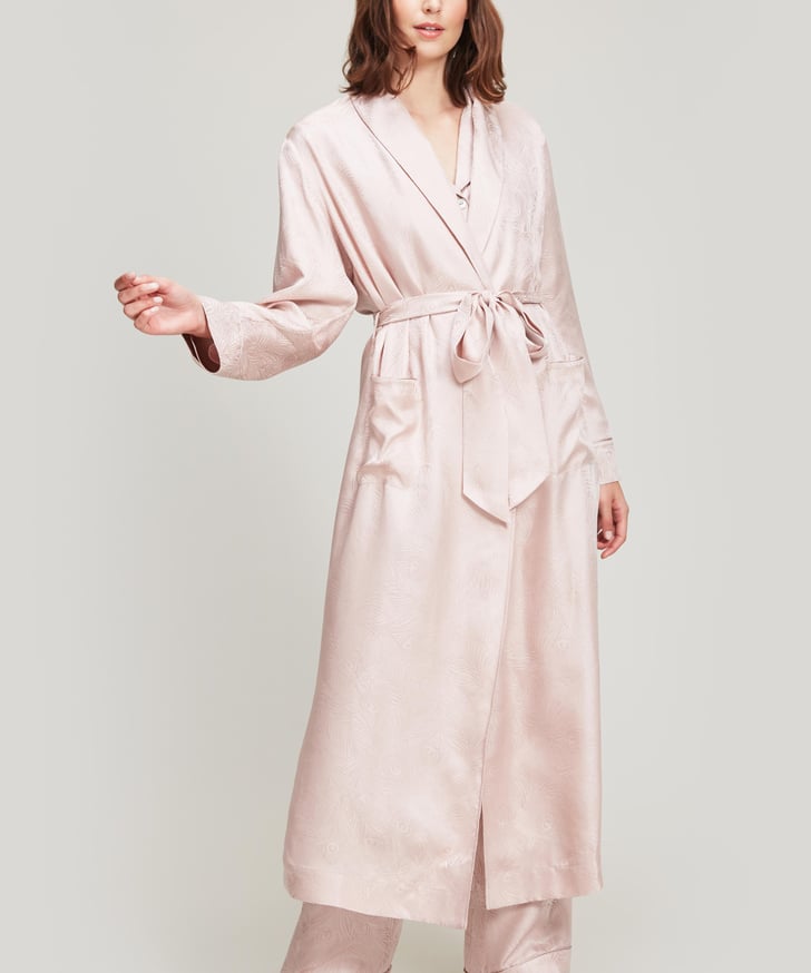 Liberty London Hera Silk Jacquard Long Robe | Best Christmas Gifts From ...