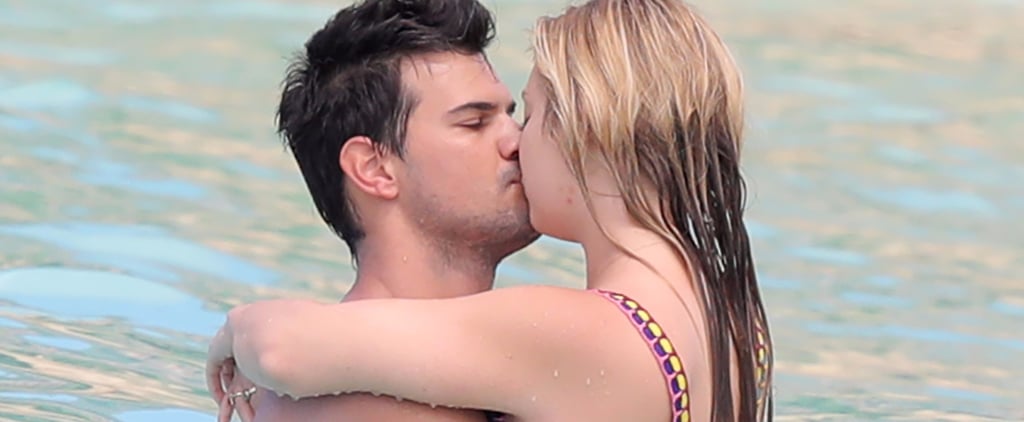 Billie Lourd and Taylor Lautner in St. Barts Photos 2017