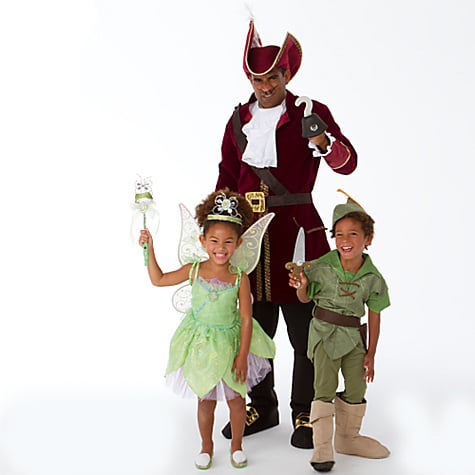 Tinkerbell, Peter Pan, and Captain Hook