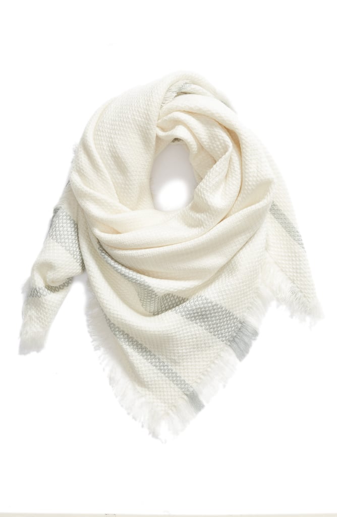 White Wrap Scarf