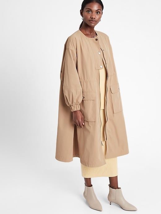 Banana Republic Oversized Water-Repellant Parka