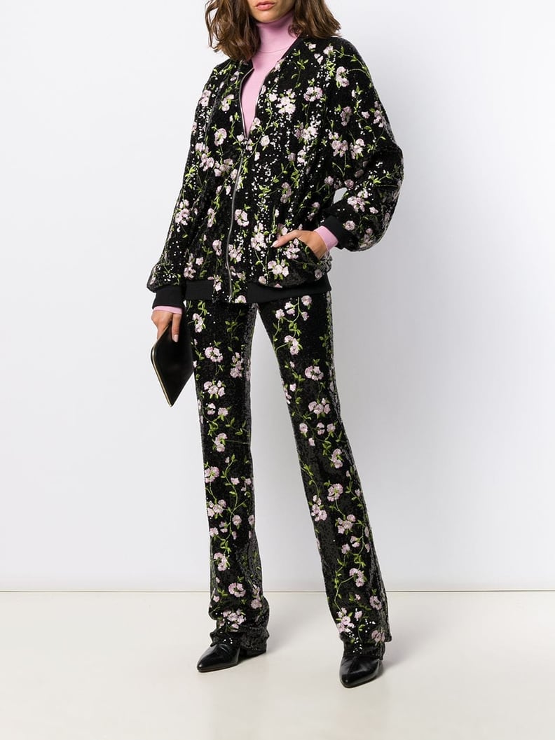 Giambattista Valli Sequin Embroidered Trousers