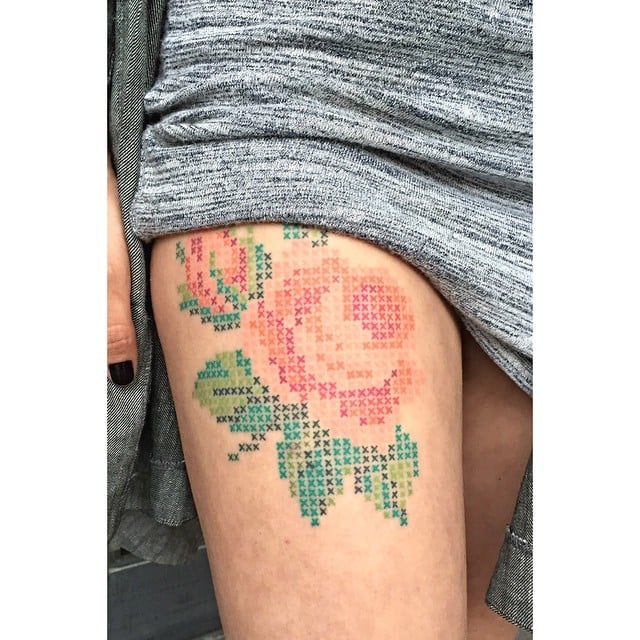 Soft and warm colors make this tattoo extra nice.