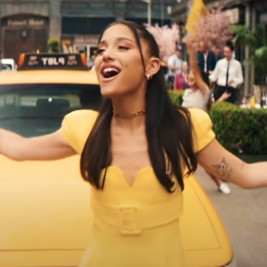 Ariana Grande's Yellow Versace Outfit With James Corden