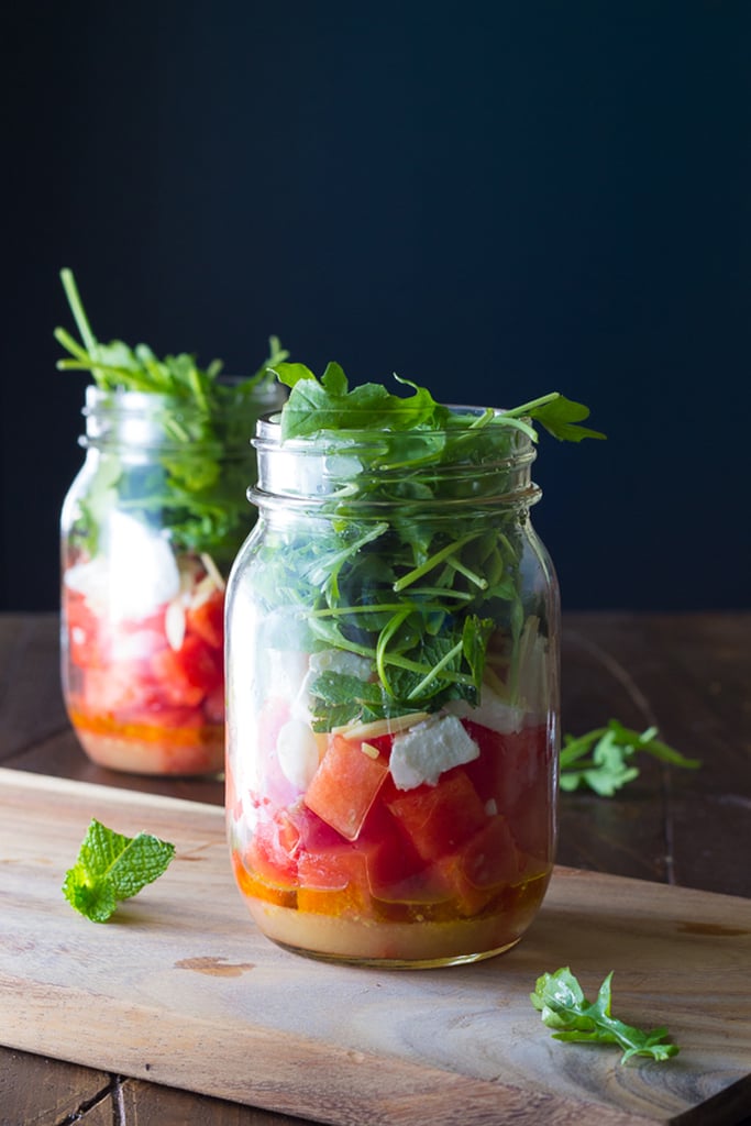 Watermelon, Feta, and Arugula Salad