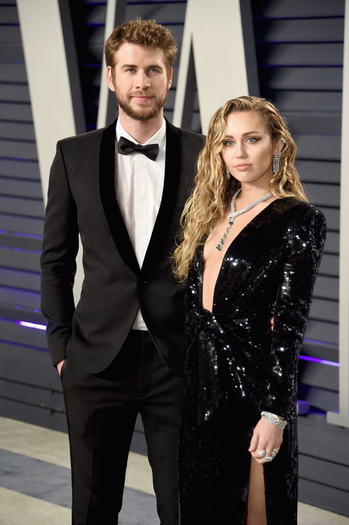 Miley Cyrus and Liam Hemsworth at 2019 Oscars Afterparty