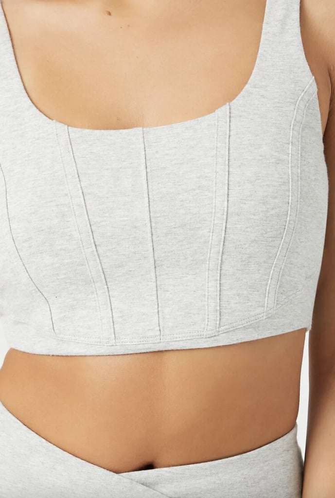 Forever 21 Seamed Longline Sports Bra
