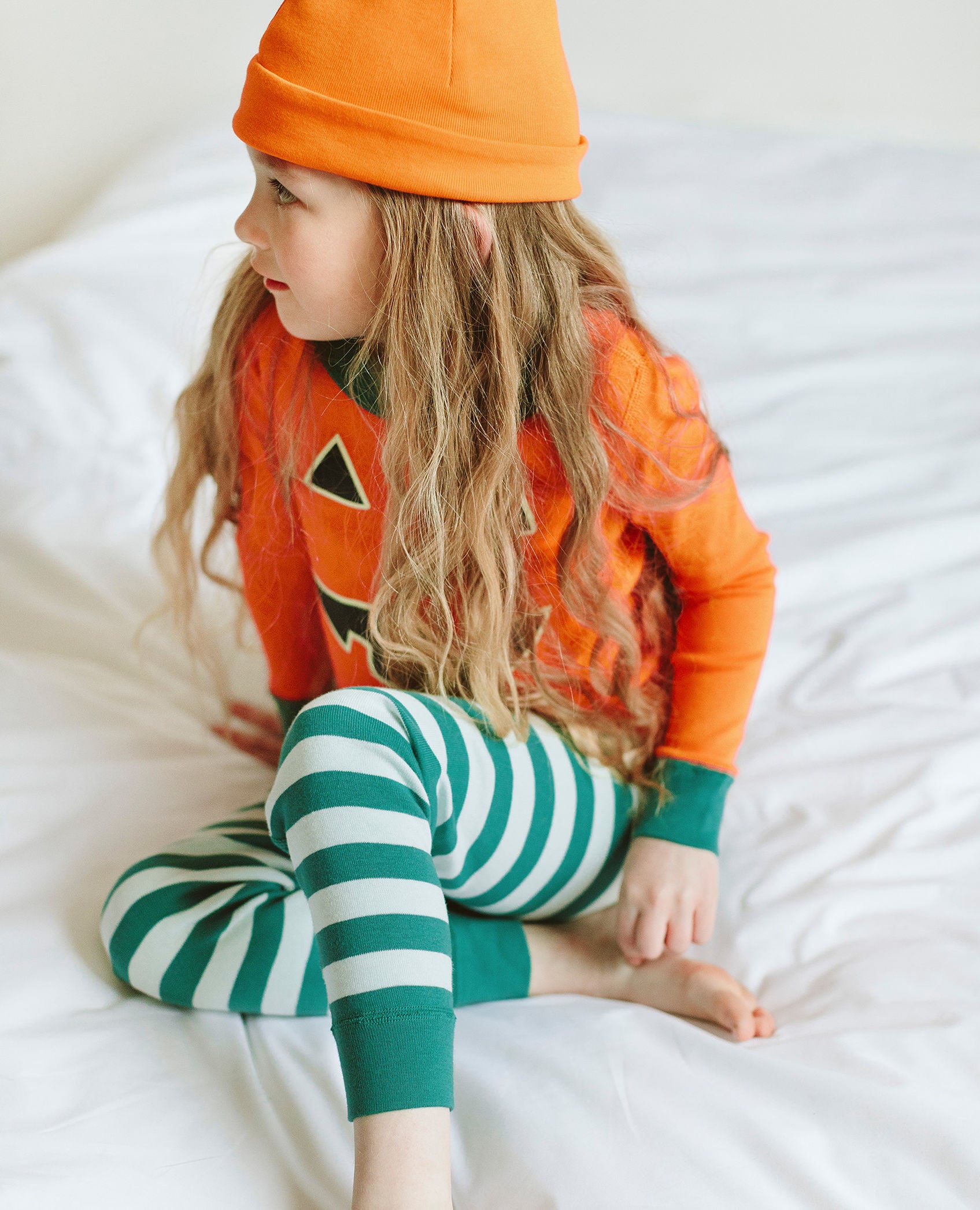 Hanna Andersson Glow in the Dark Long Johns 33 Halloween