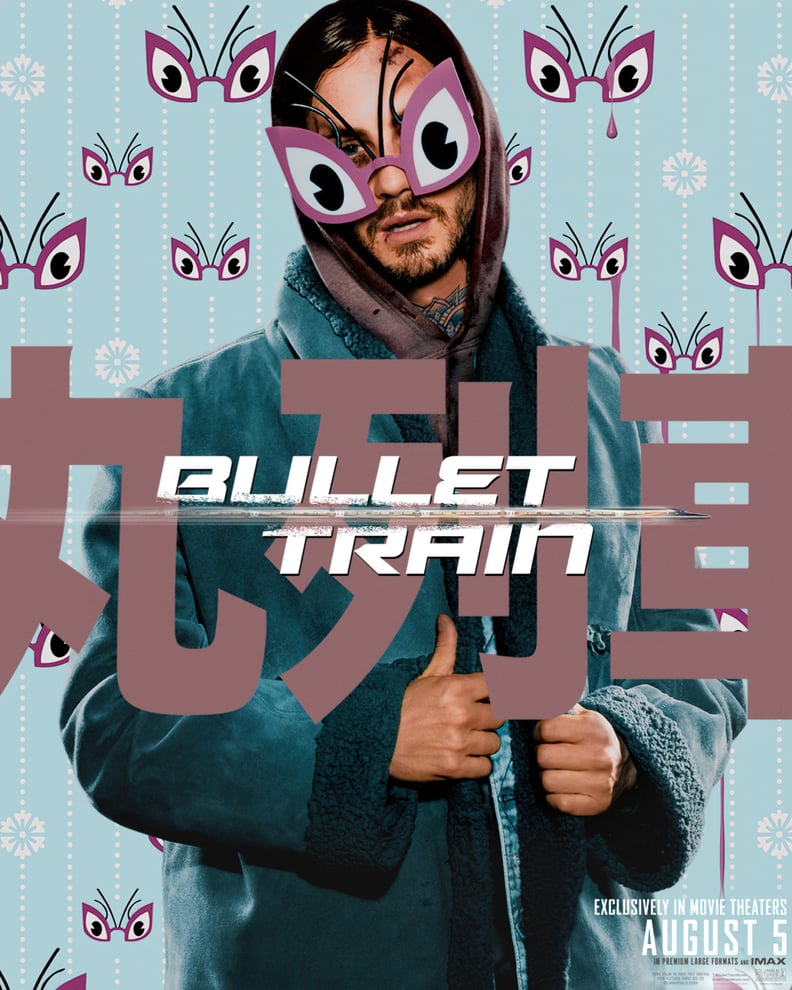 BULLET TRAIN, (aka TRAIN A GRANDE VITESSE), US character poster in English and Chinese, Logan Lerman, 2022.  Sony Pictures Entertainment / Courtesy Everett Collection